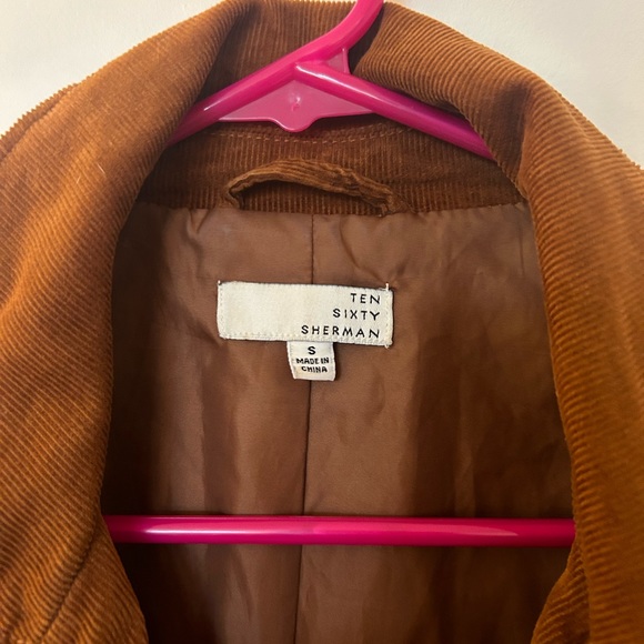 Camel corduroy motto jacket - Picture 4 of 4